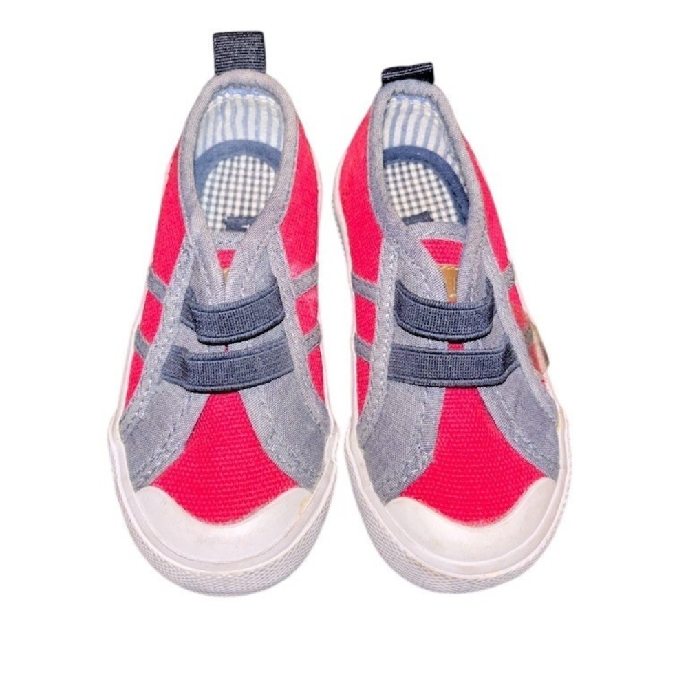 Tommy Hilfiger Lil Bailey Toddler Boys Slip-On Sneakers Red US 6 preppy shoes 22